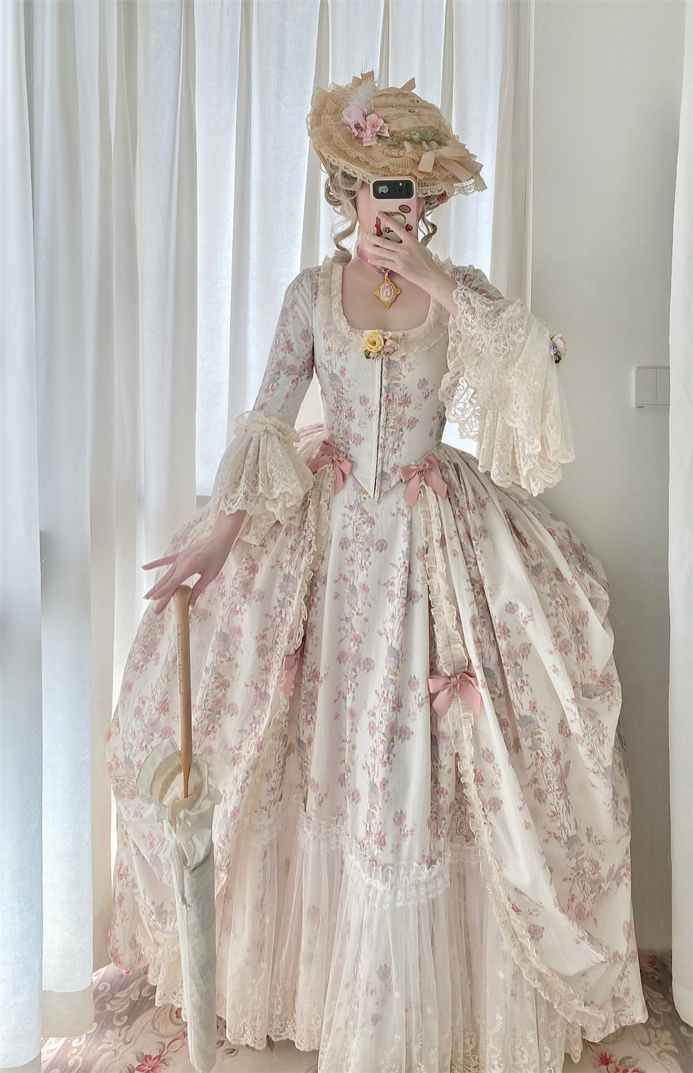 Badminton Victory - Robe A La Francaise Rococo Dress