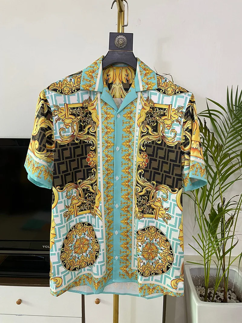 Badminton Victory - Luxury Royal Shirt Men Casual Summer