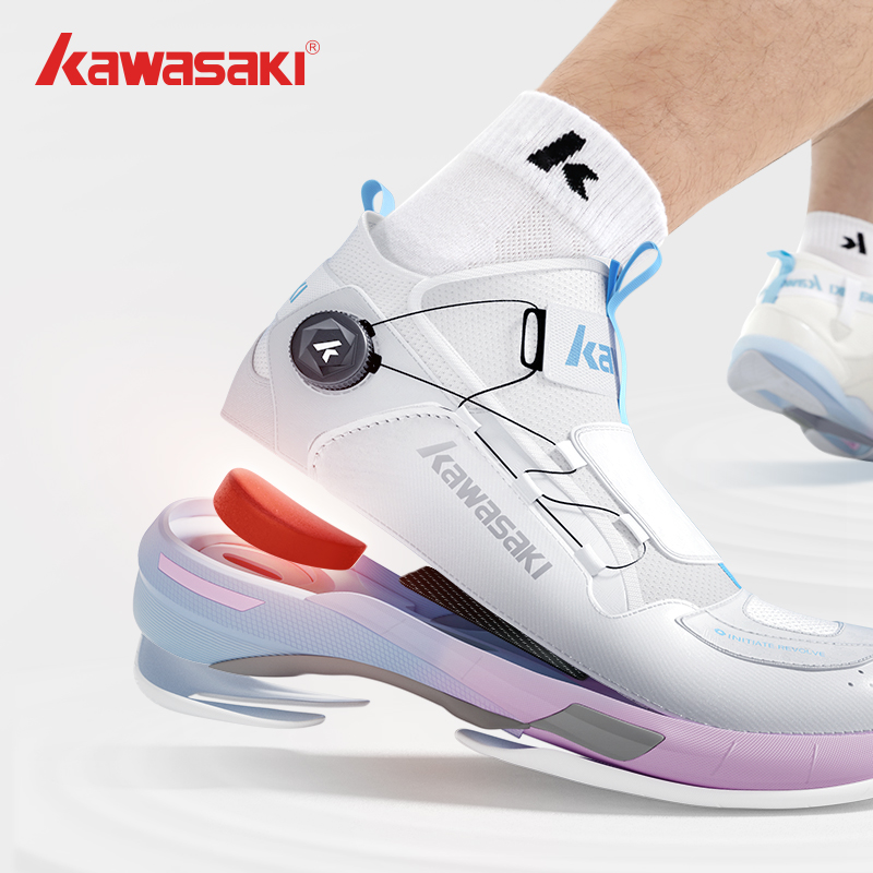 Kawasaki King Series 2.0 Profe – обзор и цена Badminton Footwork
