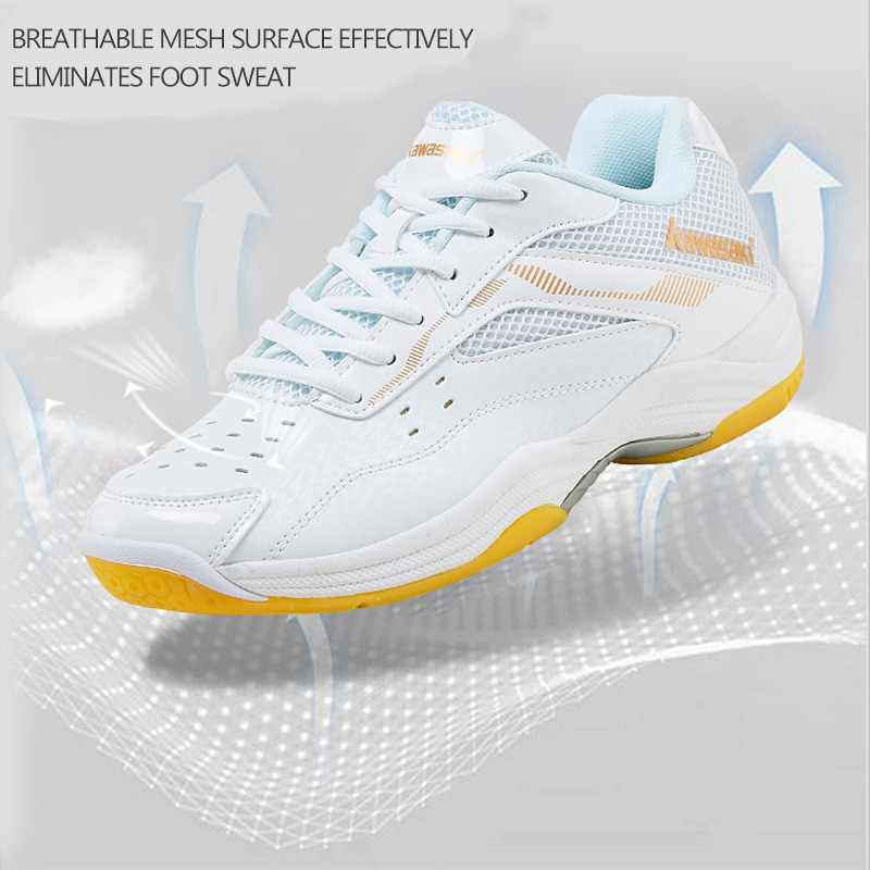 Kawasaki  Mens Badminton Shoes – обзор и цена Badminton Footwork