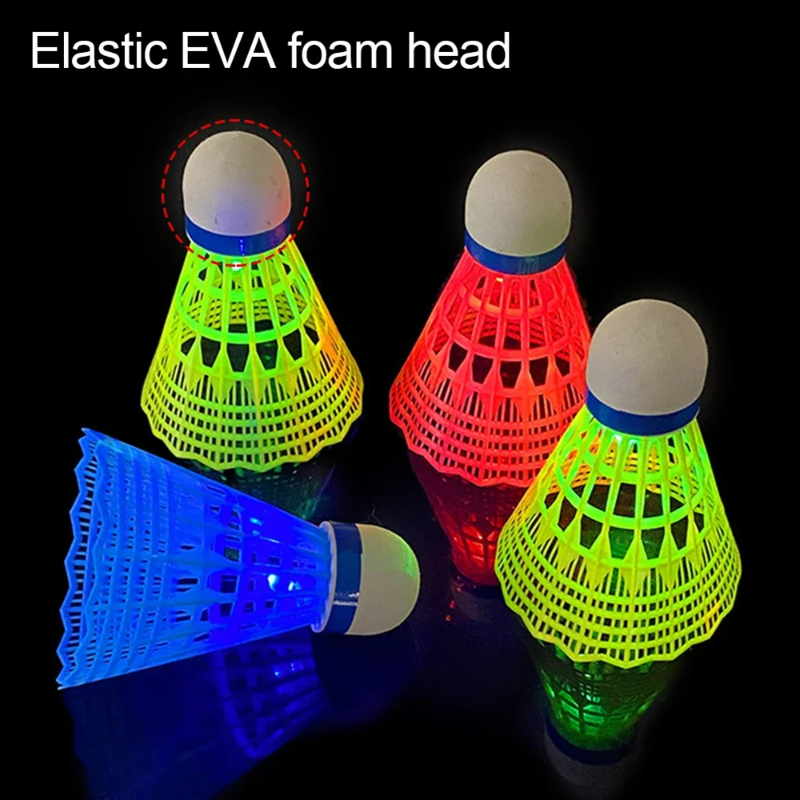 6Pcs LED Badminton Ball Glowin – обзор и цена Badminton Nylon Shuttlecock