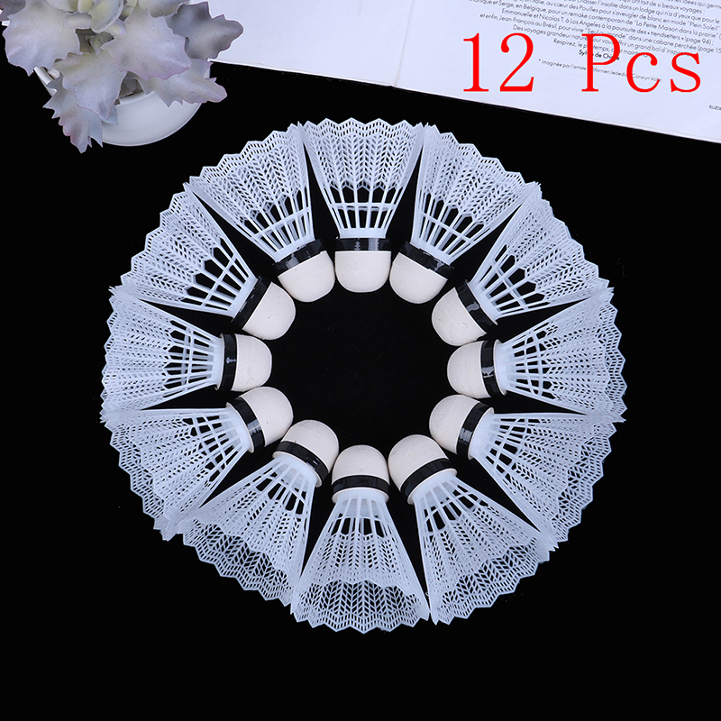 12Pcs Plastic Badminton Shuttl – обзор и цена Badminton Nylon Shuttlecock