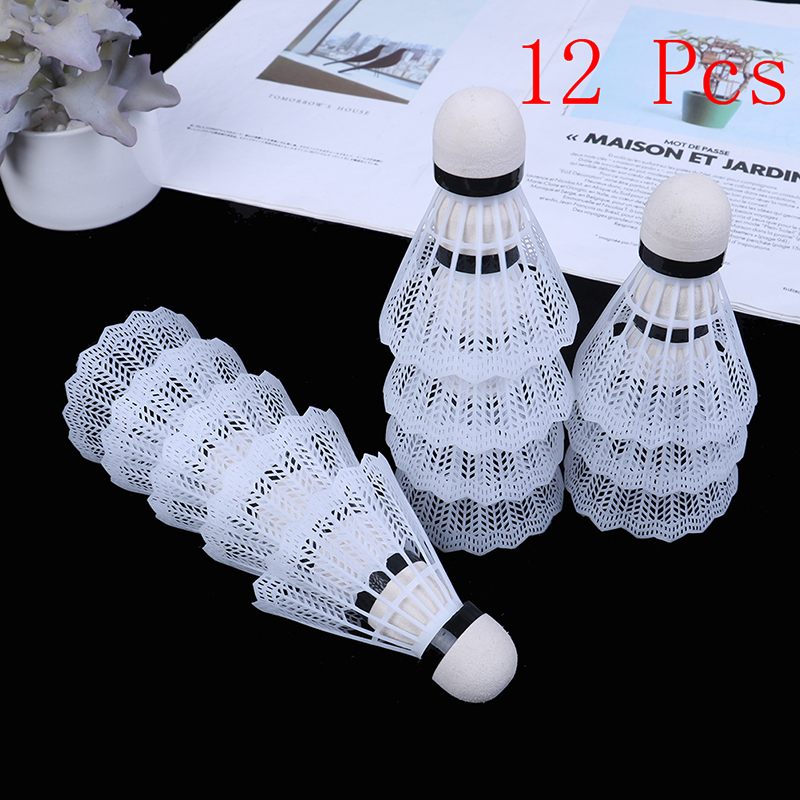 12Pcs Plastic Badminton Shuttl – обзор и цена Badminton Nylon Shuttlecock