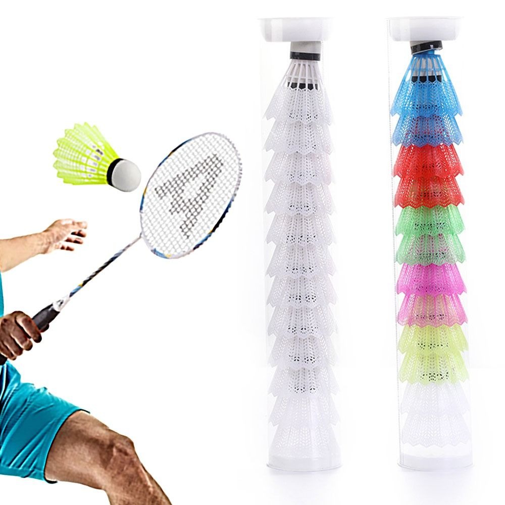 6/12PCS Windproof Badminton Mu – обзор и цена Badminton Nylon Shuttlecock