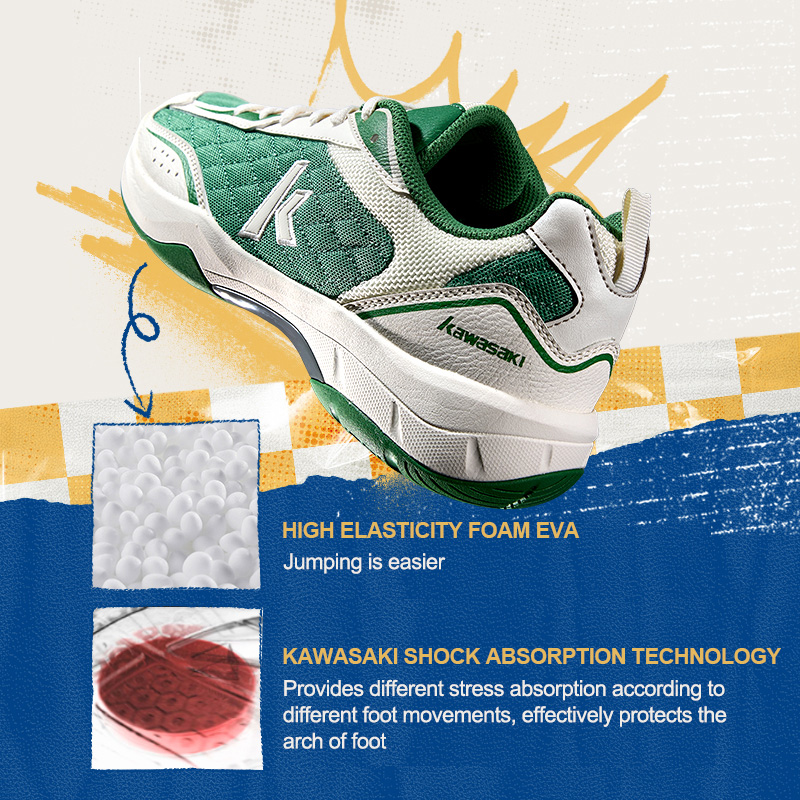 Kawasaki Retro High elasticity – обзор и цена Badminton Footwork