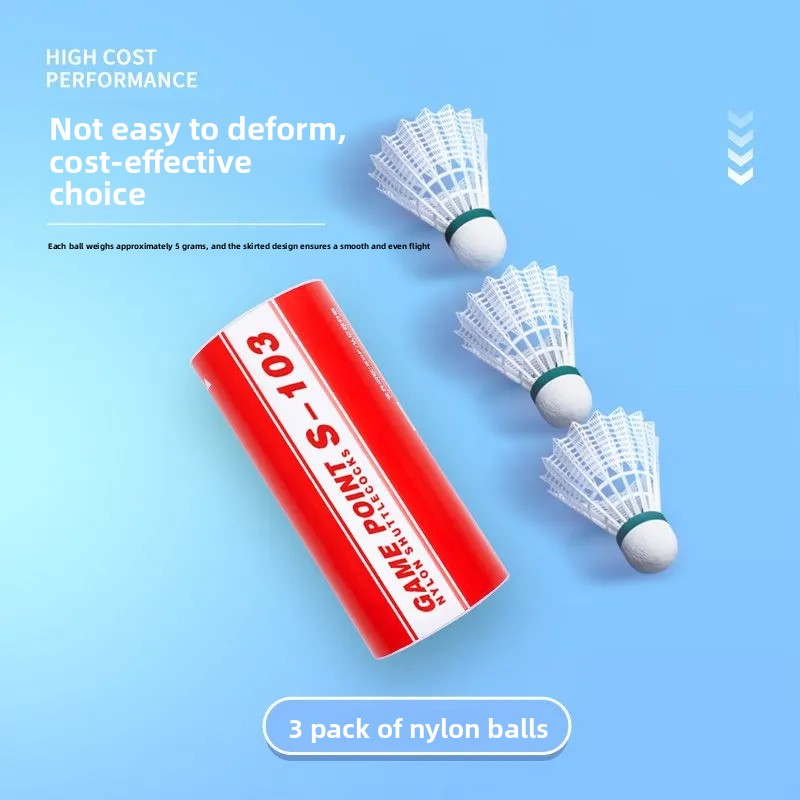 1tube 3pcs Kumpoo Badminton ba – обзор и цена Badminton Nylon Shuttlecock