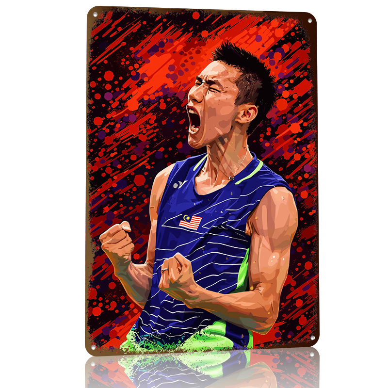 Badminton Player Celebrating V – обзор и цена Badminton Victory