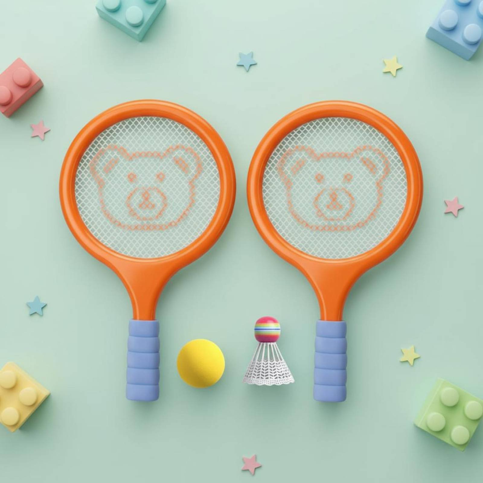 Parent Child Play Racket Set M – обзор и цена Badminton Kids