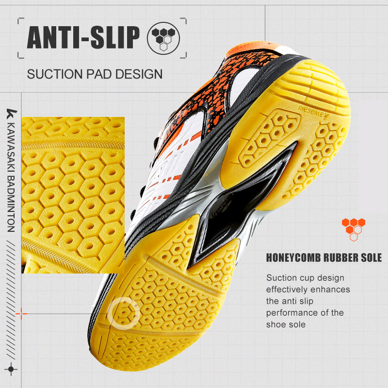 Kawasaki  Badminton Shoes Brea – обзор и цена Badminton Footwork