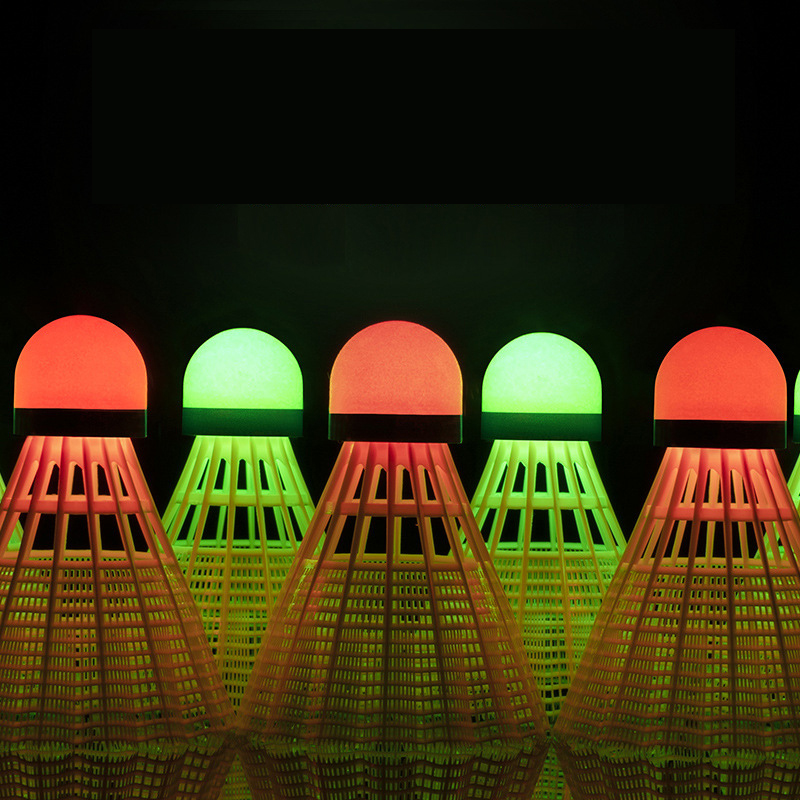 WELKIN 4pcs Dark Night LED Glo – обзор и цена Badminton Nylon Shuttlecock