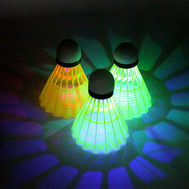 WELKIN 4pcs Dark Night LED Glo – обзор и цена Badminton Nylon Shuttlecock